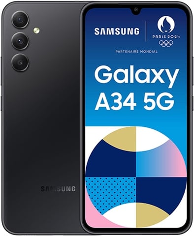 Samsung Galaxy A34 5G Dual Sim (6GB+128GB) Grafito, Libre C - CeX